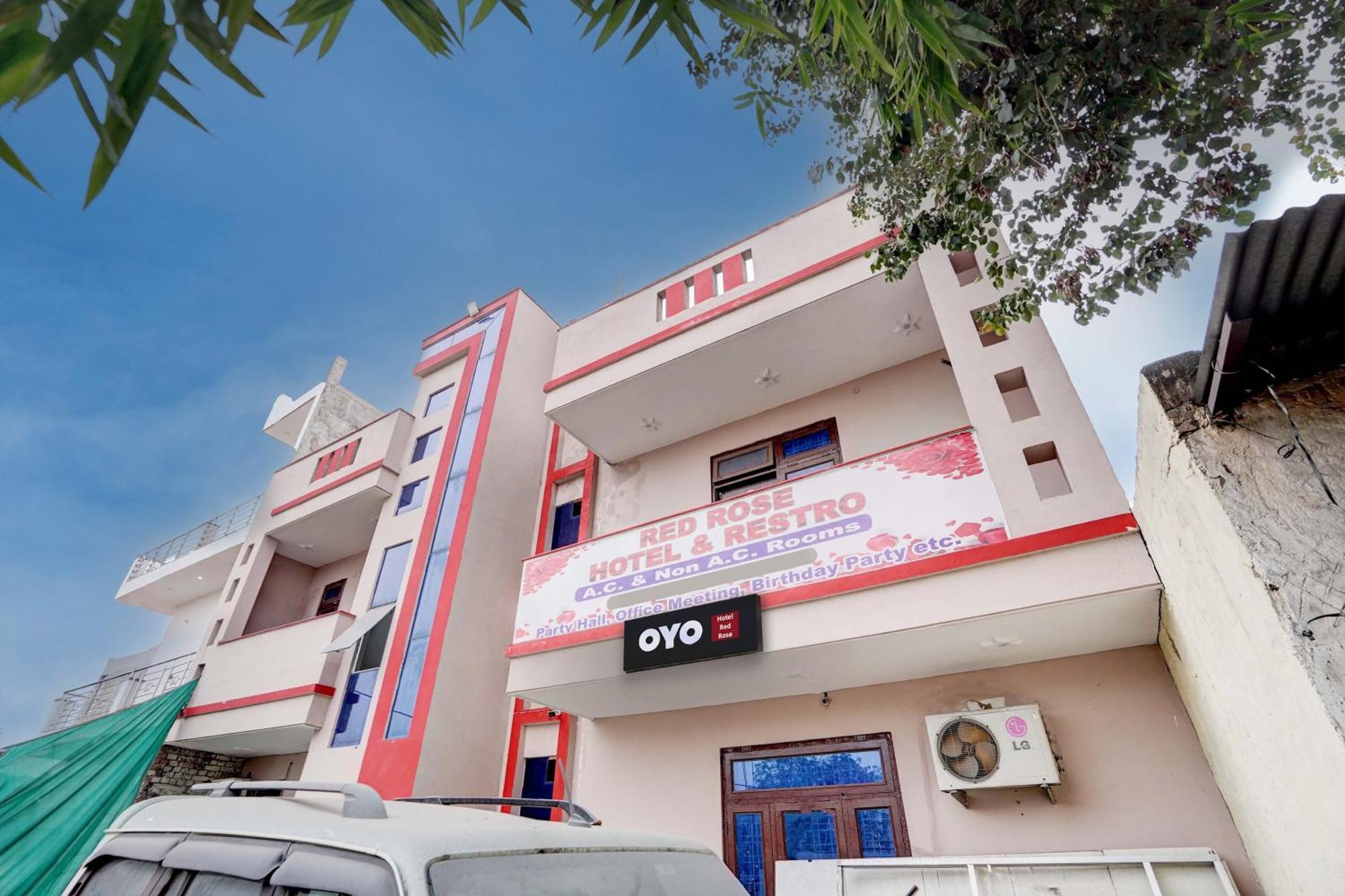 Hotel O Red Rose Hotel Alwar Exterior foto